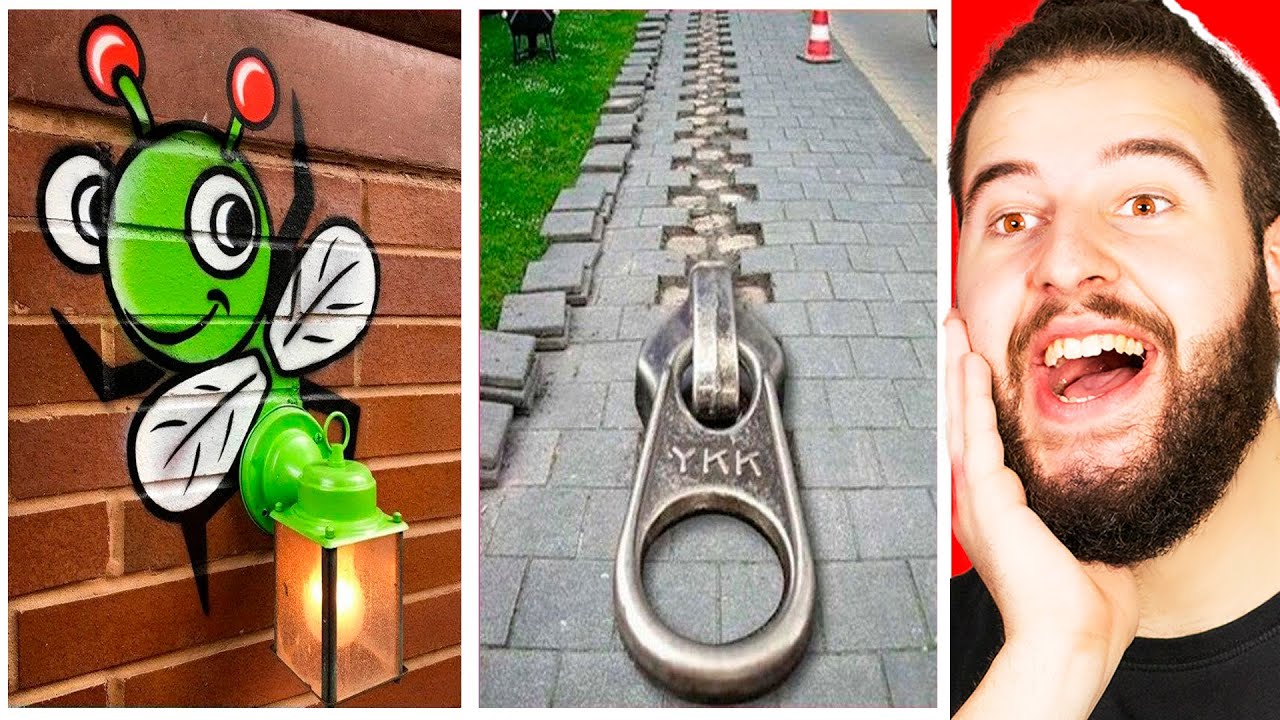 Arte Callejero Que Está En Otro Nivel ( NIVEL DIOS )
