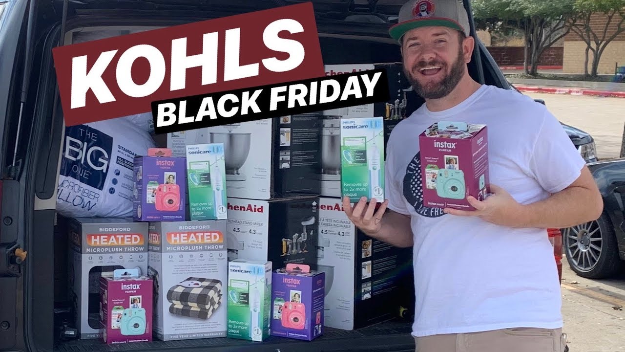 🔥 KOHL'S BLACK FRIDAY DEALS ARE LIVE ONLINE NOW!!