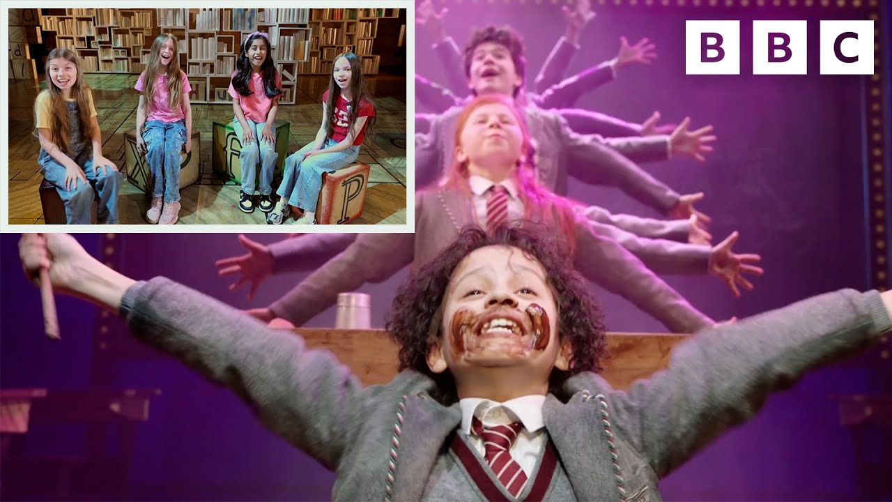 Behind the Scenes SECRETS from Matilda The Musical | Blue Peter | CBBC