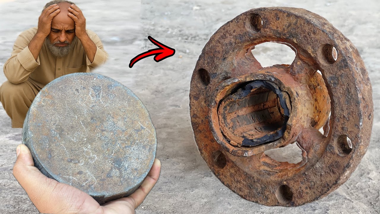 How Rebuild Turbine Joint With Amazing Iron Plate it Was Very Interesting Process 