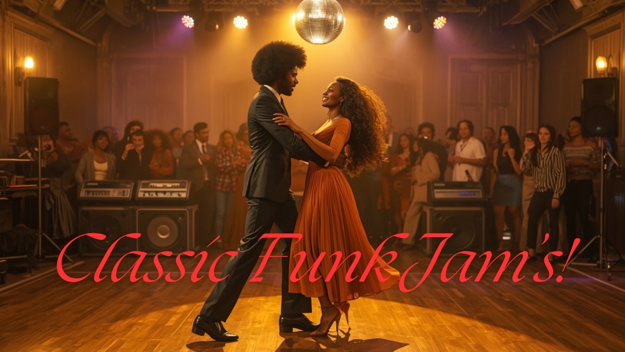 Classic Funk Jam's! Perfect for relaxing, dancing.