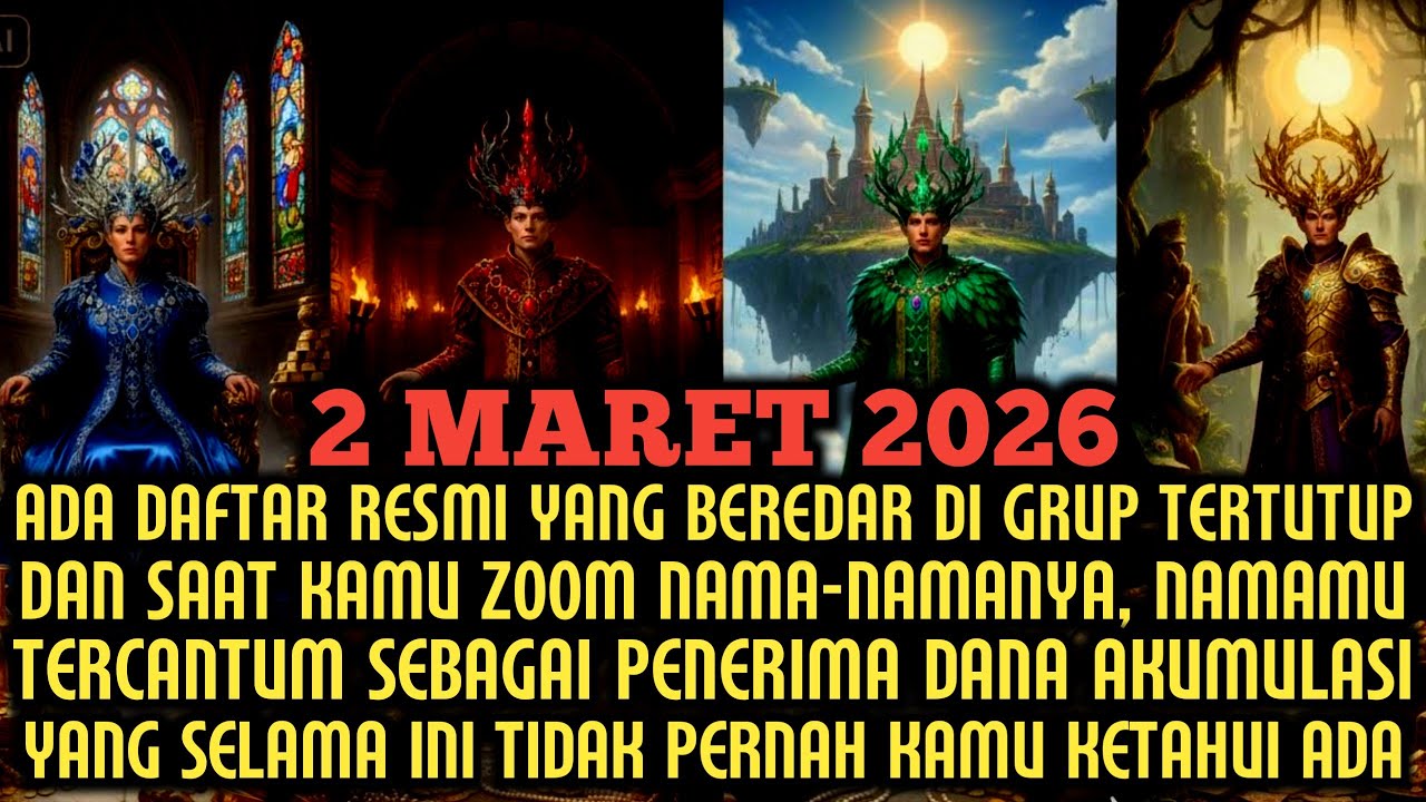 JIWA TERPILIH ✨ NAMAMU ADA DALAM DAFTAR RESMI YANG BEREDAR DI GRUP TERTUTUP