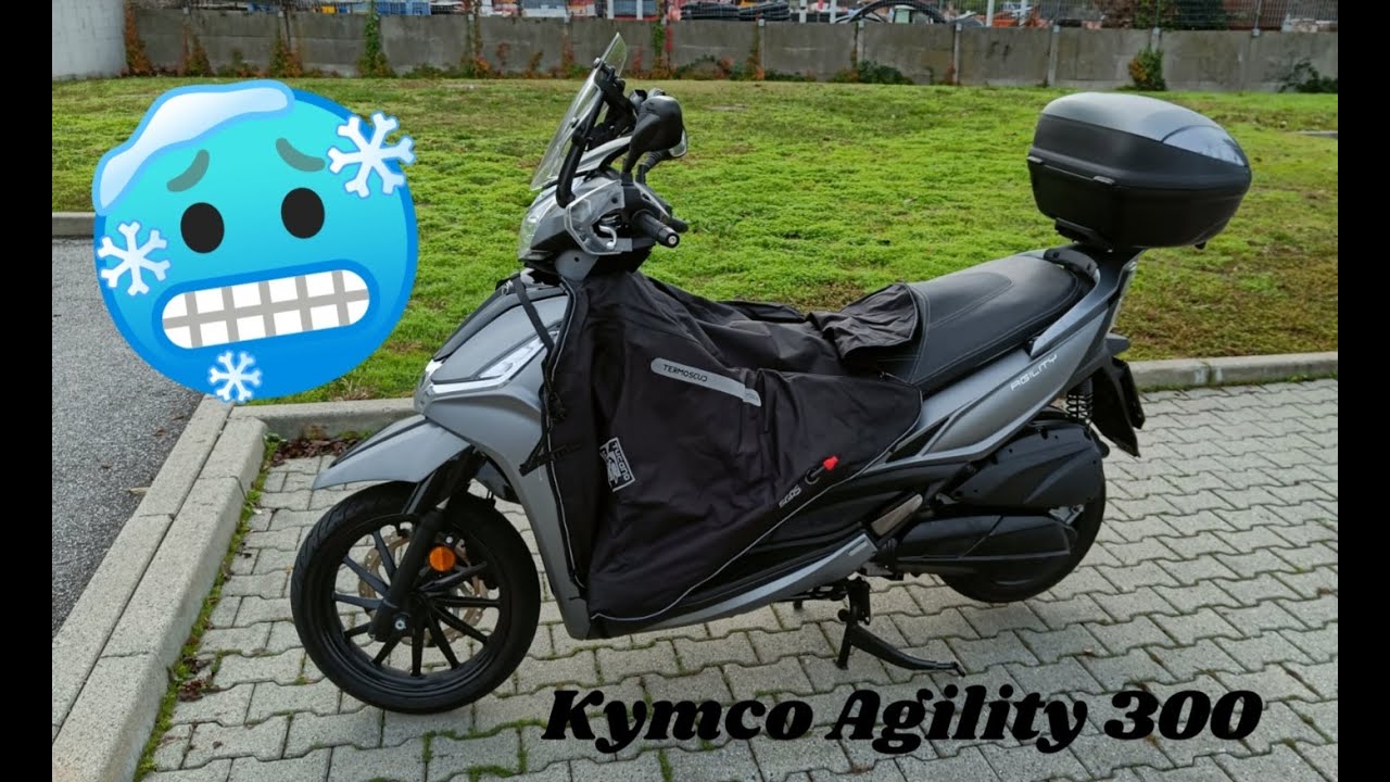 Termoscud Tucano per Kymco Agility 300 - montaggio e recensione