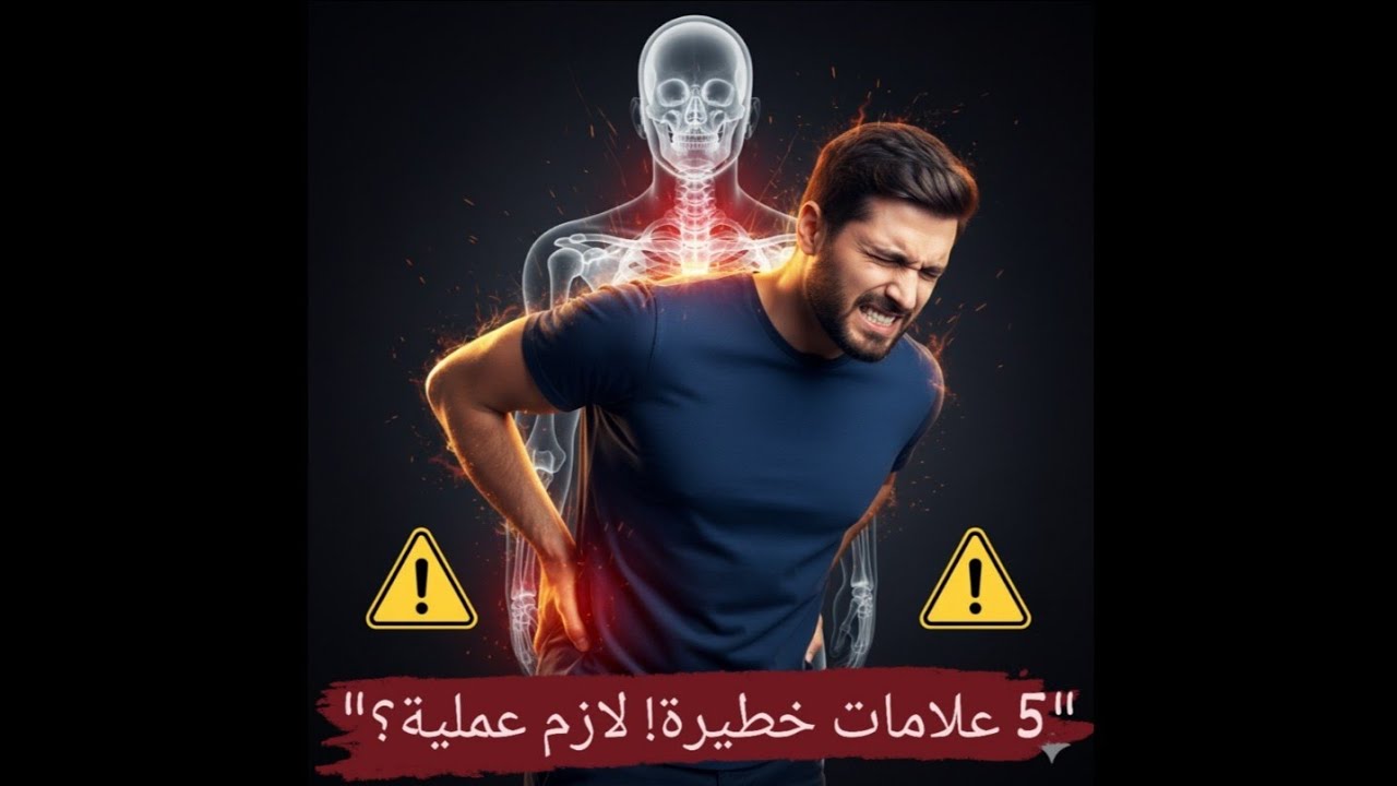 خمس علامات خطيرة في الغضروف… لو ظهرت، الجراحة لازم!