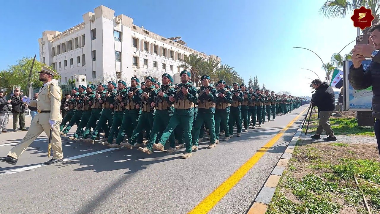 أقوى عرض عسكري لوزارة الداخلية في سوريا 2026.. عهد جديد للشرطة