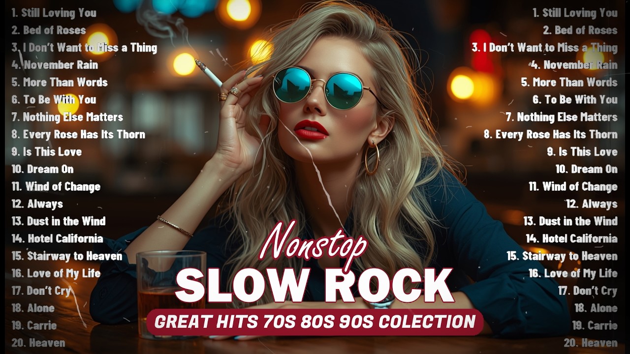 Scorpions, Aerosmith, Led Zeppelin, The Eagles, Bon Jovi ❤️ Greatest Slow Rock Ballads 70s 80s 90s
