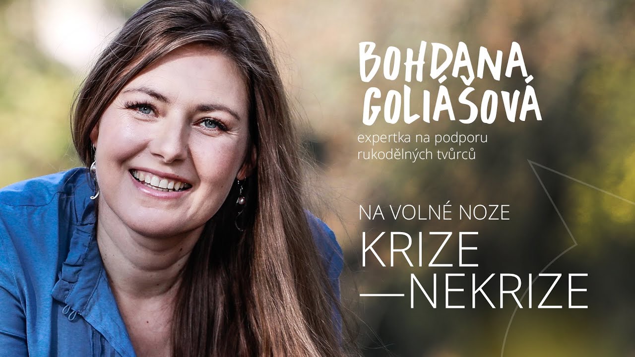 Bohdana Goliášová na volné noze krize—nekrize: Produktivní práce doma (i s dětmi)