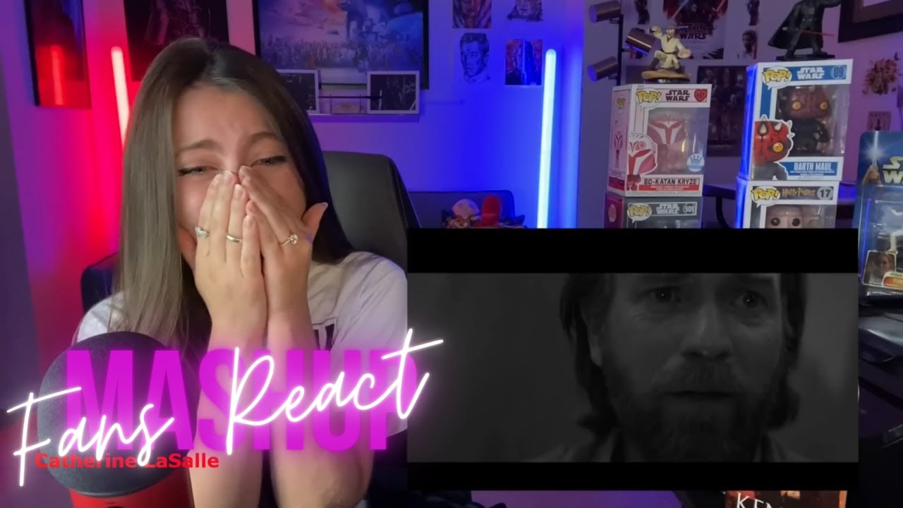 Fans React to Obi-Wan Kenobi S1 E6 - Darth Vader vs Obi-Wan - 😱😭 Reaction Mashup (REUPLOAD)