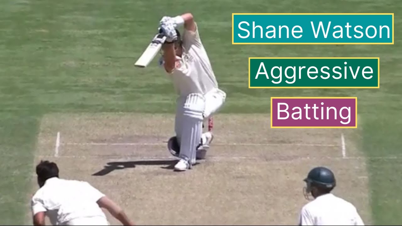 Shane Watson Aggressive Batting vs WI | No Mercy For the Bowler