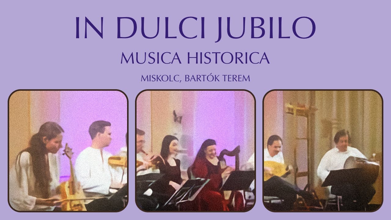 In dulci jubilo 🎵🎄🕰️ #earlymusic #concert #miskolc