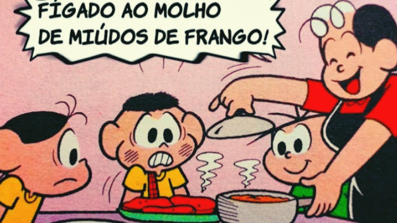 A Magali não gosta do quê? será que o cebolinha conseguiu saber o que a Magali não gosta?💛