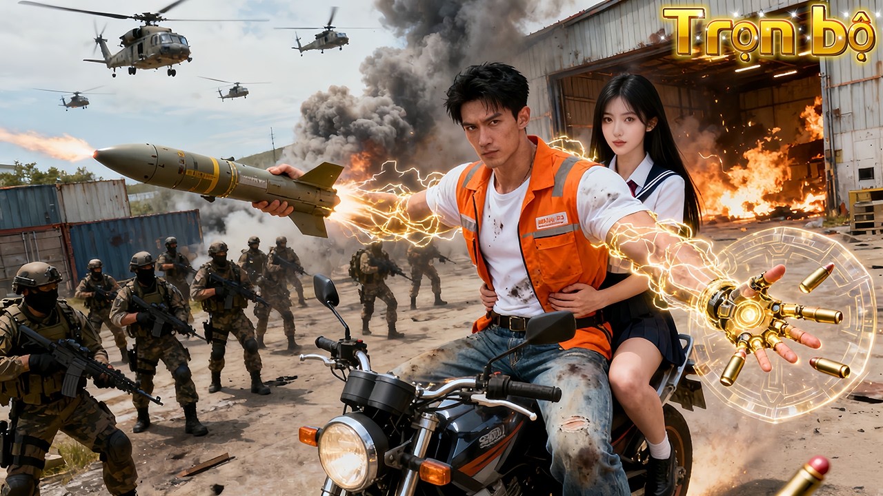 Vệ sĩ mỹ nhân đỉnh cấp là lính đánh thuê mạnh nhất, tay không đỡ tên lửa, quét sát thủ 12 nước#phim