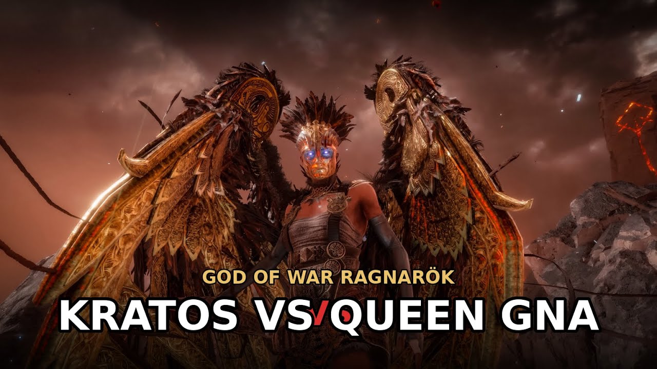 God of War Ragnarok - Gna Boss Fight (Young Kratos) Defend Your Valor 🔥 EPIC BATTLE
