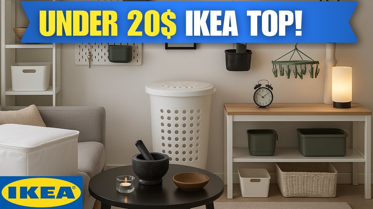 TOP IKEA Buys under $20 for small and intelligent homes