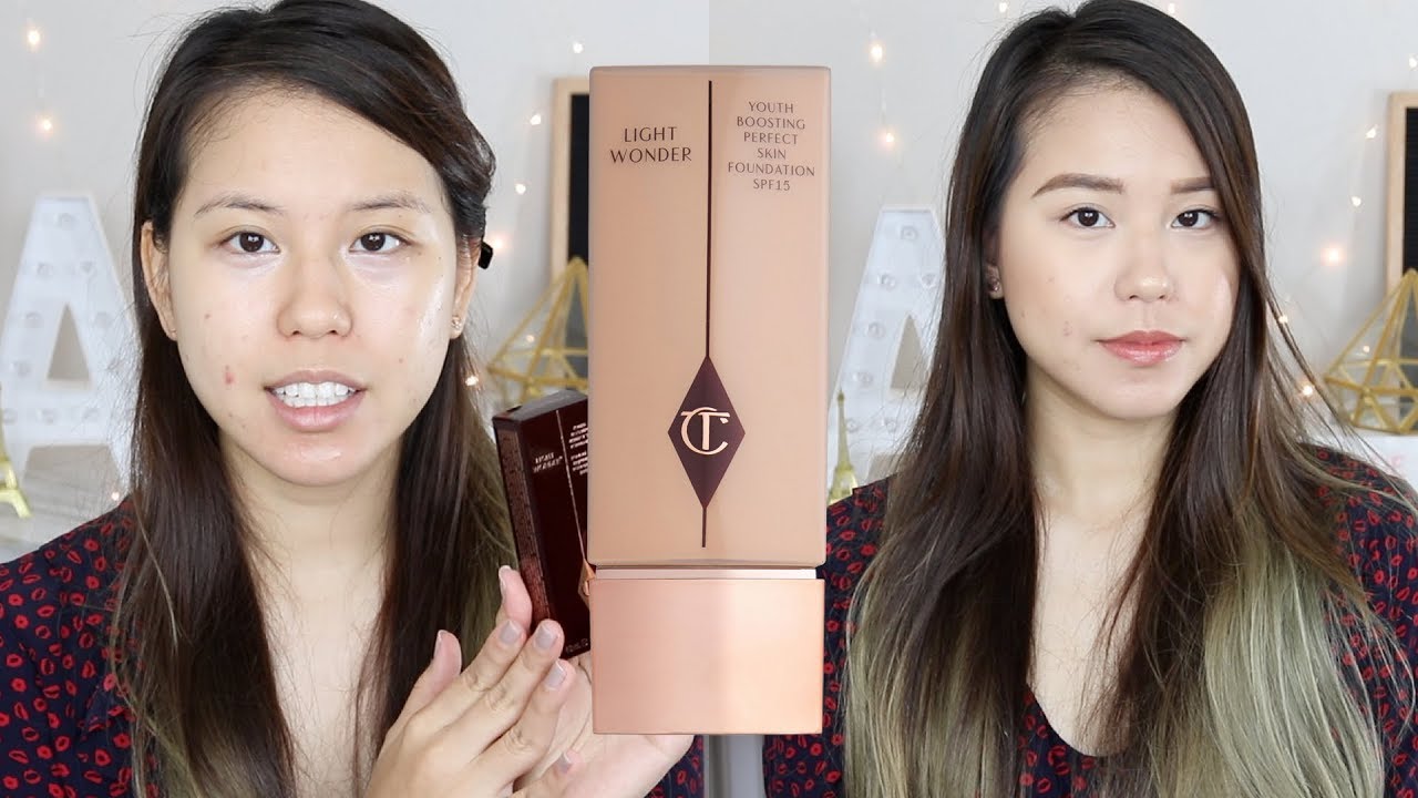 Charlotte Tilbury Light Wonder Youth-Boosting Perfect Skin Foundation| Oily Skin |AlisonHa