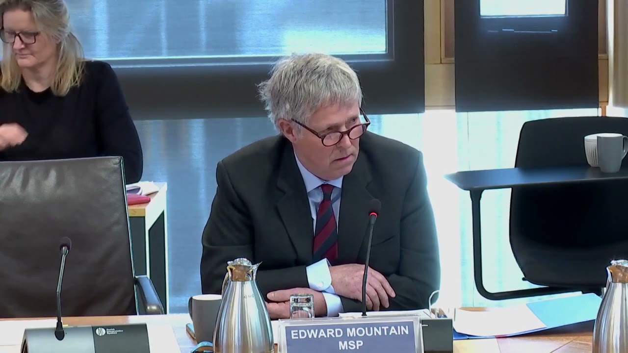 Edward Mountain MSP on high levels of mortality rate of farm salmon