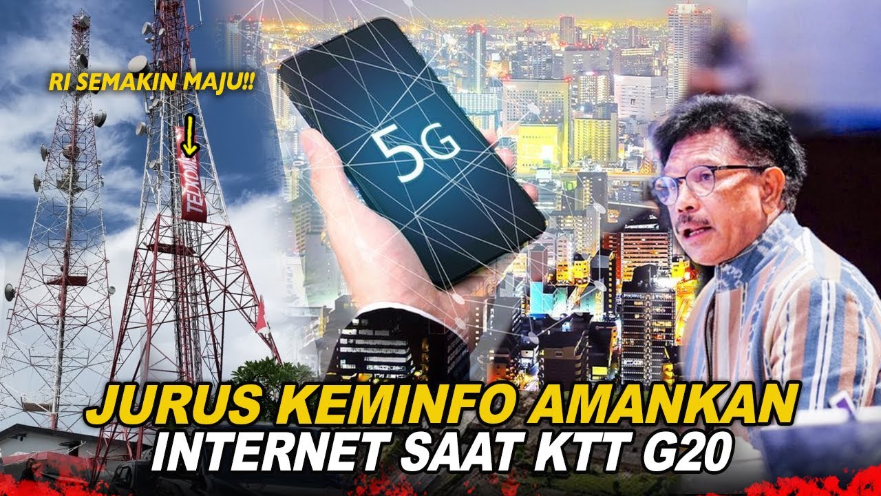 BERKAH KTT G20🔥KEMKOMINFO TERAPKAN STRATEGI AMPUHNYA❗JARINGAN INTERNET JADI SANGAT CEPAT🔥