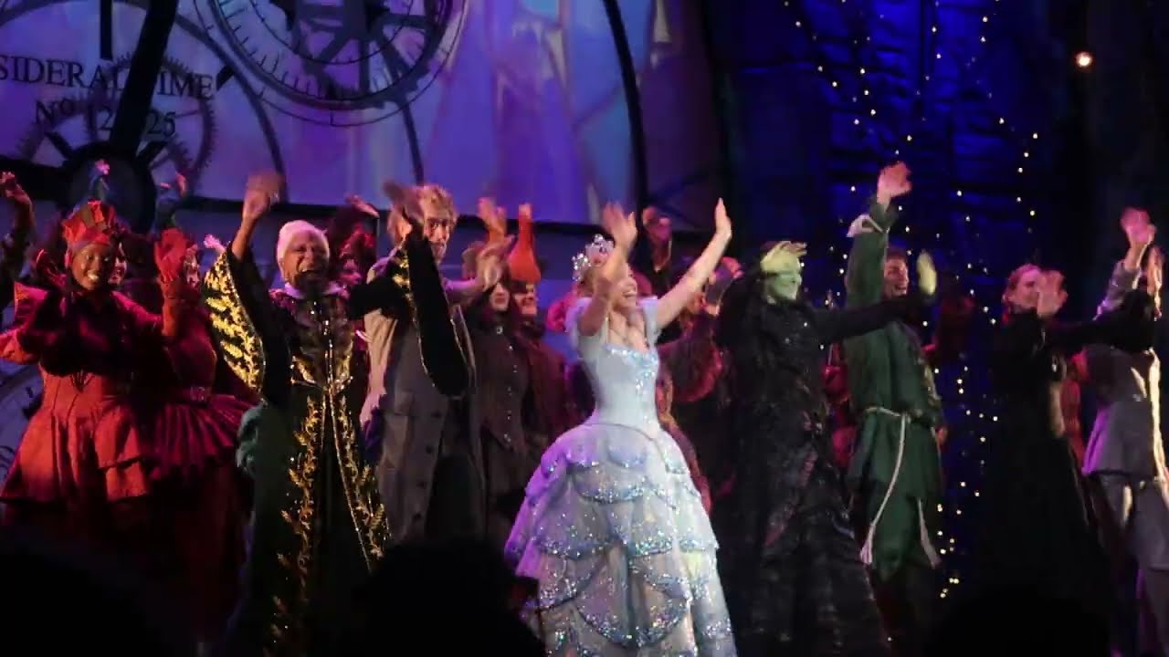Wicked UK Tour Curtain Call - Liverpool Empire Theatre - Matinee Wednesday 26th June 2024