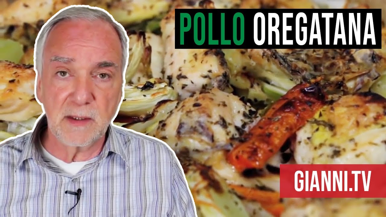 Pollo Oreganata: Chicken and Vegetables Roasted with Oregano, Italian Recipe - Gianni's North Beach