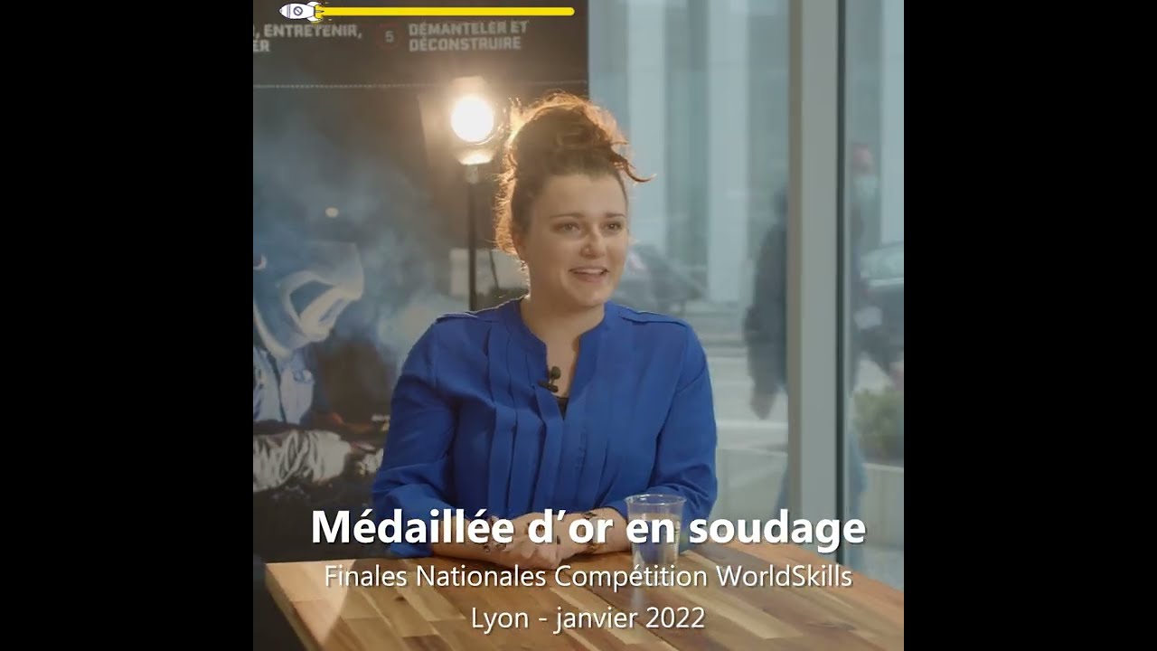 Osez mon métier : Deborah, Soudeuse