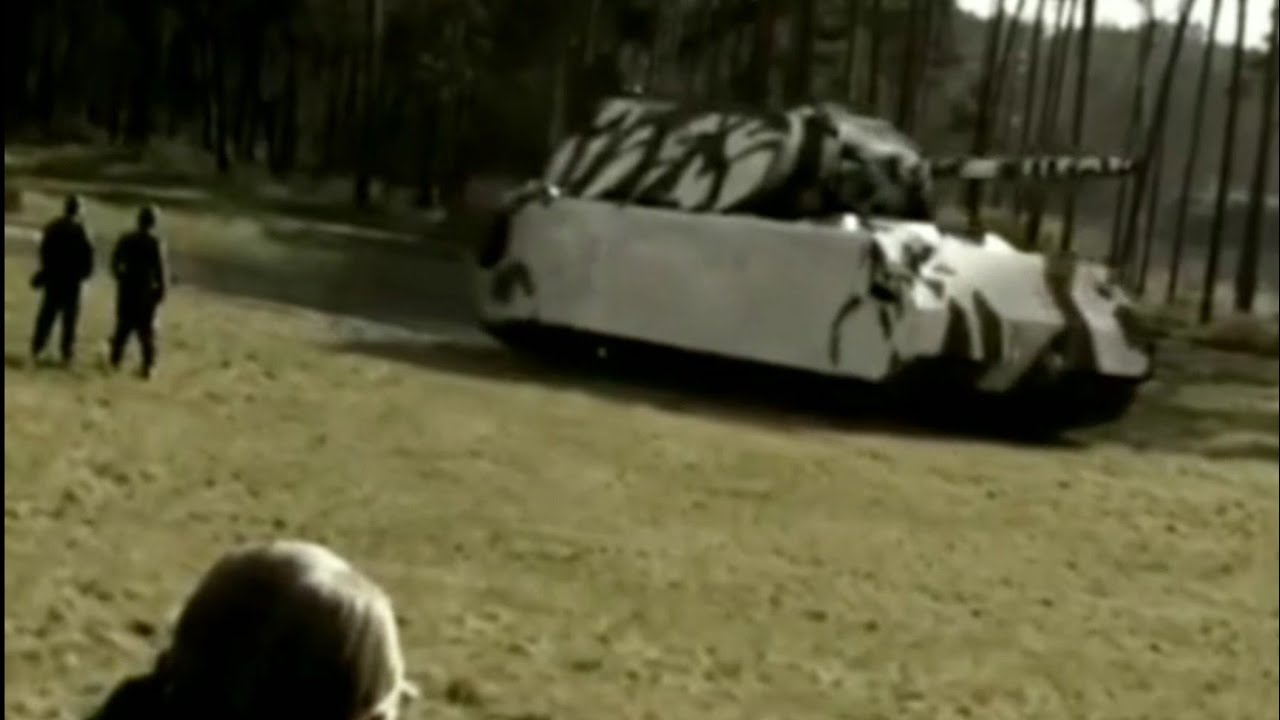 German Panzer VIII "Maus" super-heavy tank in WW2