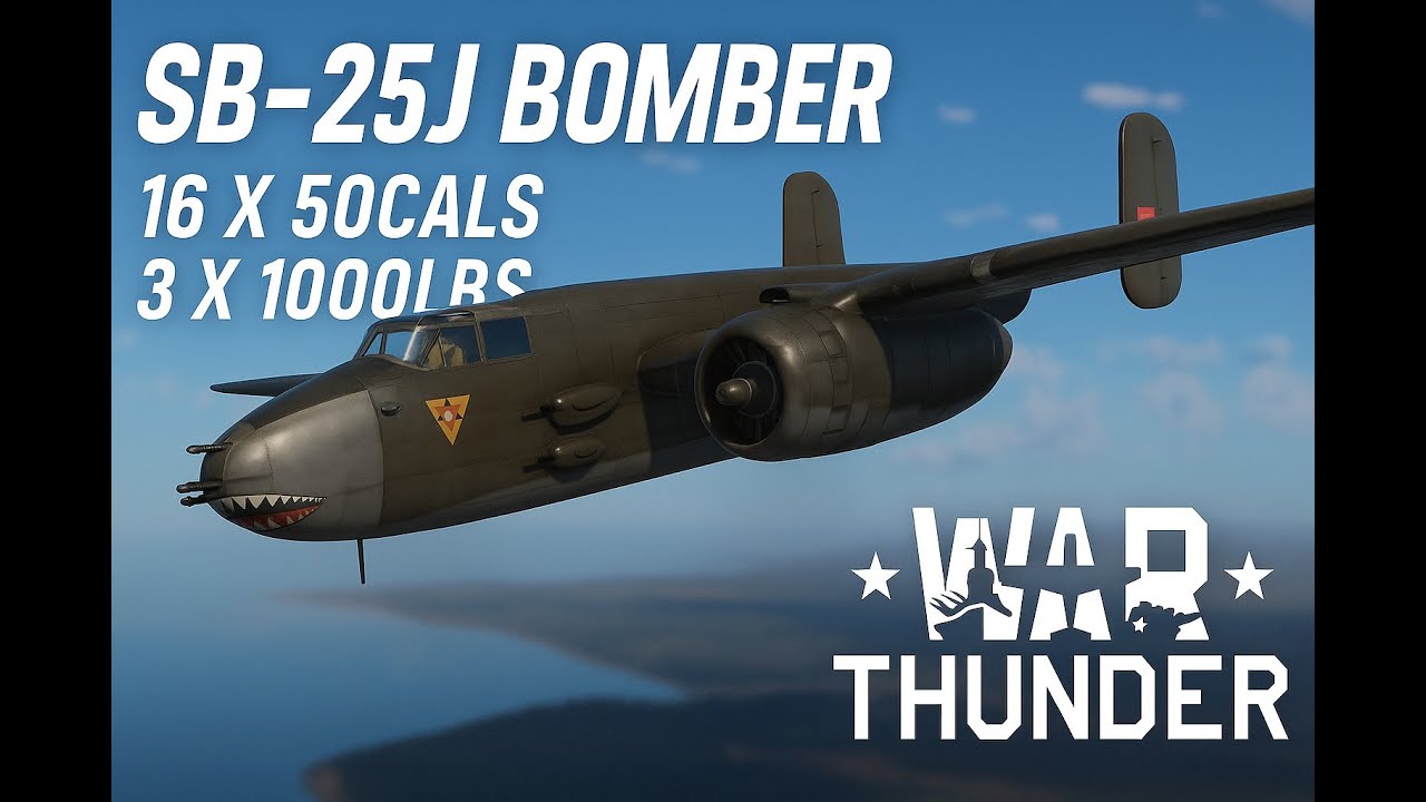 SB 25J Battle Pass Bomber | WarThunder #warthunder #warthundergameplay #warthunderplanes