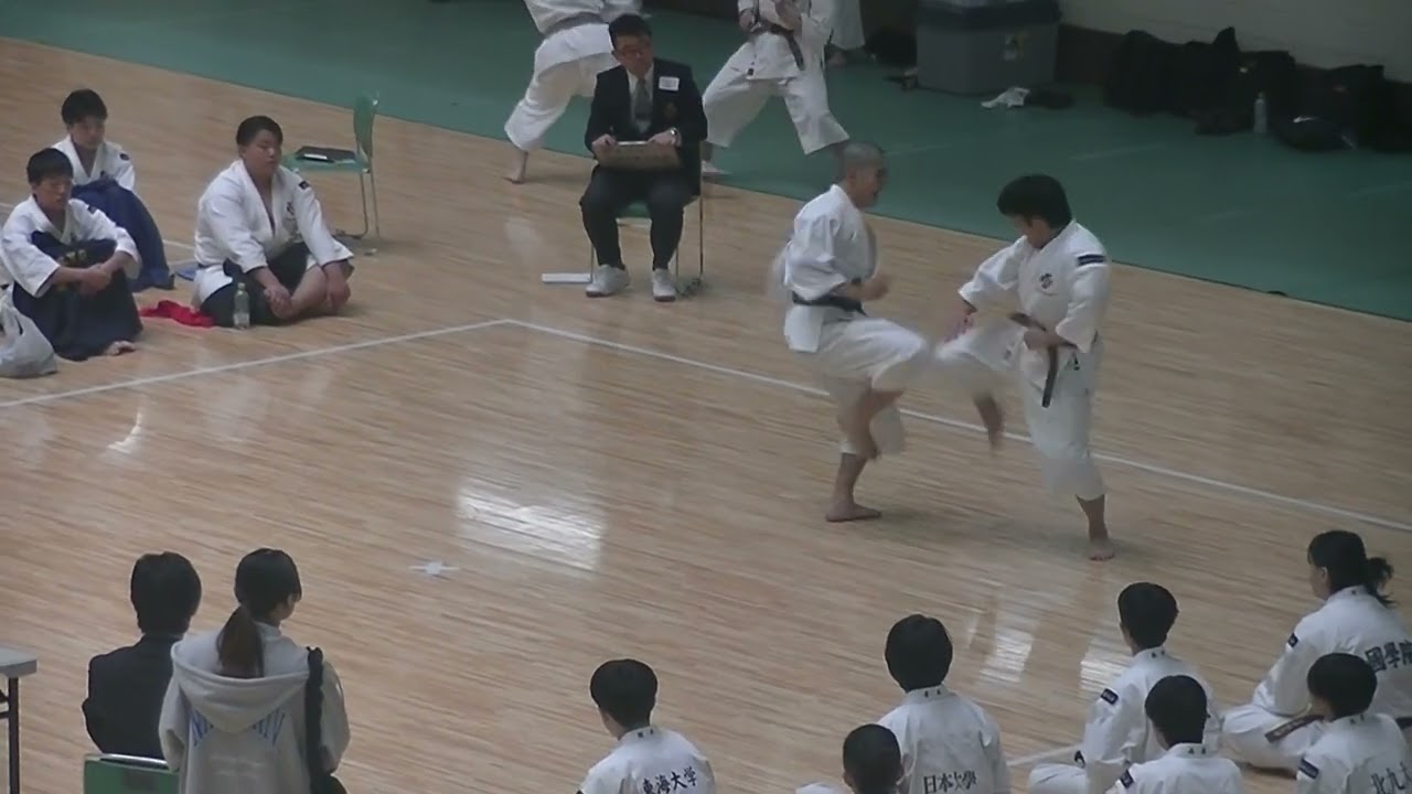 25全日 男子茶帯 本選 明治 関・木曽 2位