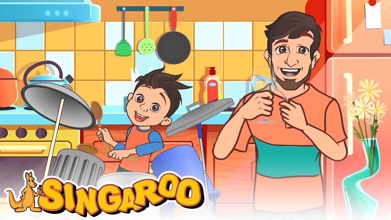 There's an Orchestra in my Kitchen | Wendy Fine | Kid's Songs | Fun Song for Kids