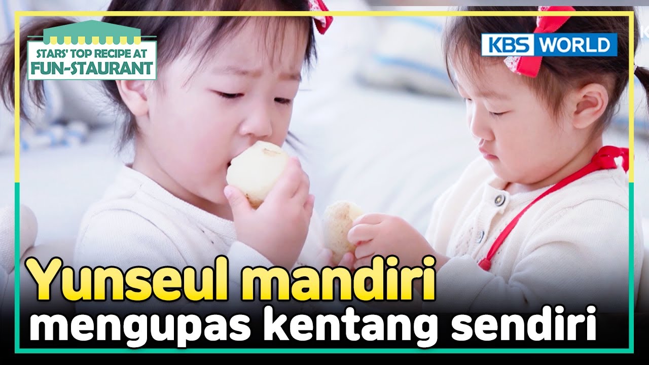 [IND/ENG] Gak seperti anak seusianya, Yunseul mandiri & fokus! | Fun-Staurant | KBS WORLD TV 240304