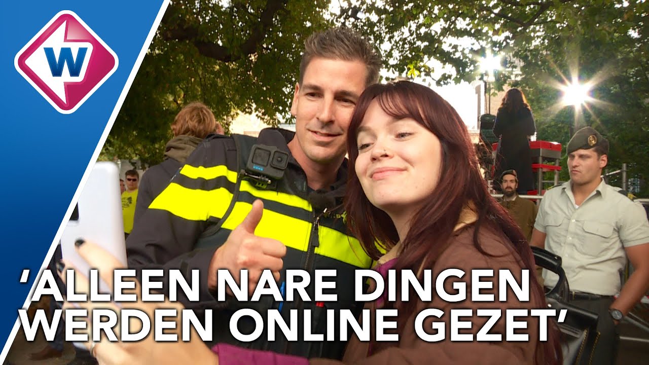 Politievlogger Jan-Willem razend populair op Prinsjesdag