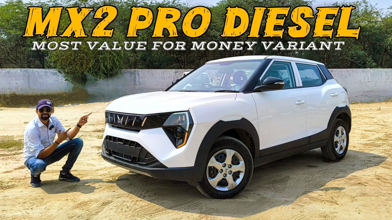 Mahindra XUV 3XO MX2 Pro Diesel 😎 Segment Leader only in 10.64 Lakh