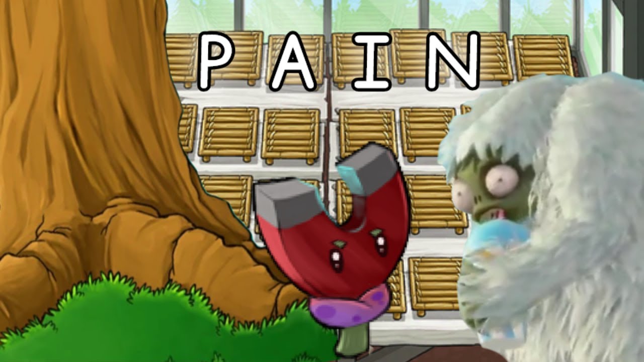 trying to 100% pvz be like