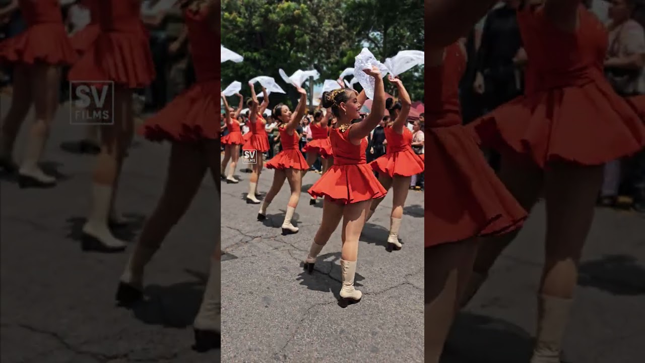 Bella Cachiporrista del Colegio Salarrué 