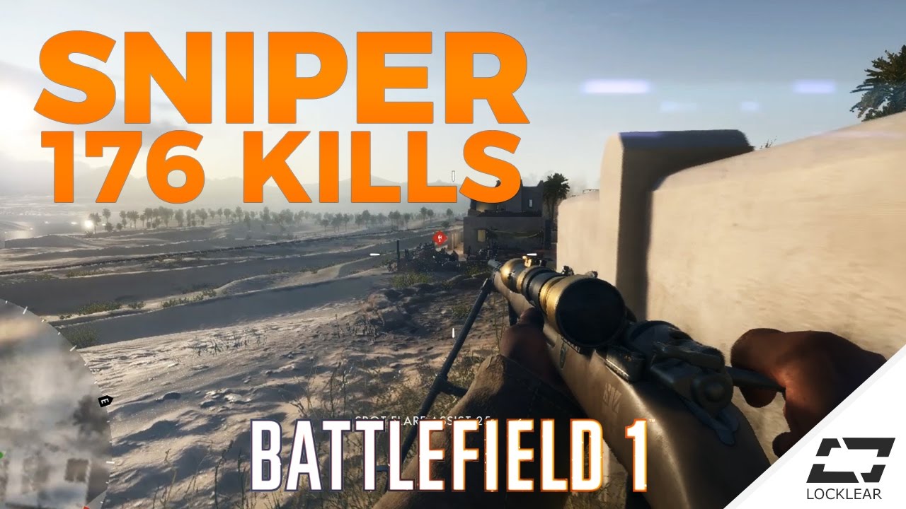 BF1: 176 SNIPER KILLS / OPERATION OIL OF EMPIRES 64 MAN