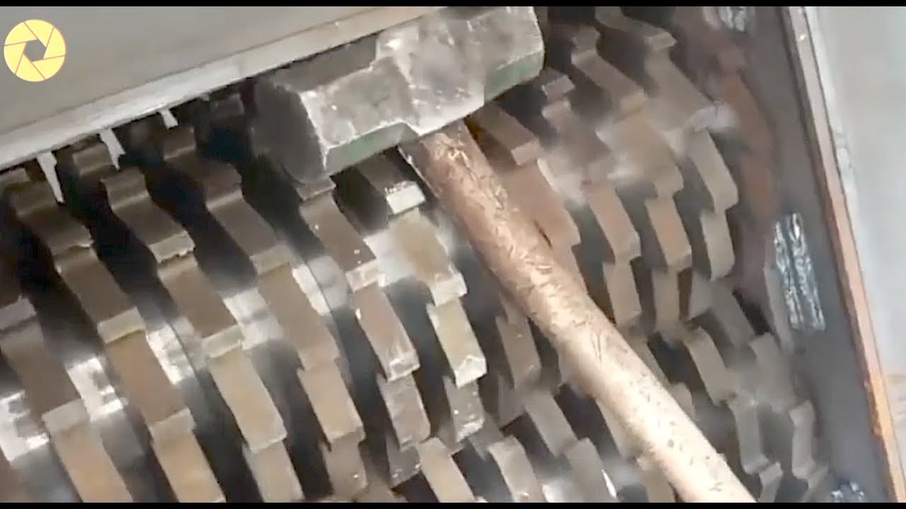 Shredder vs Hammer - Real Experiment | Crusher Machine That Destroys Everything In The World