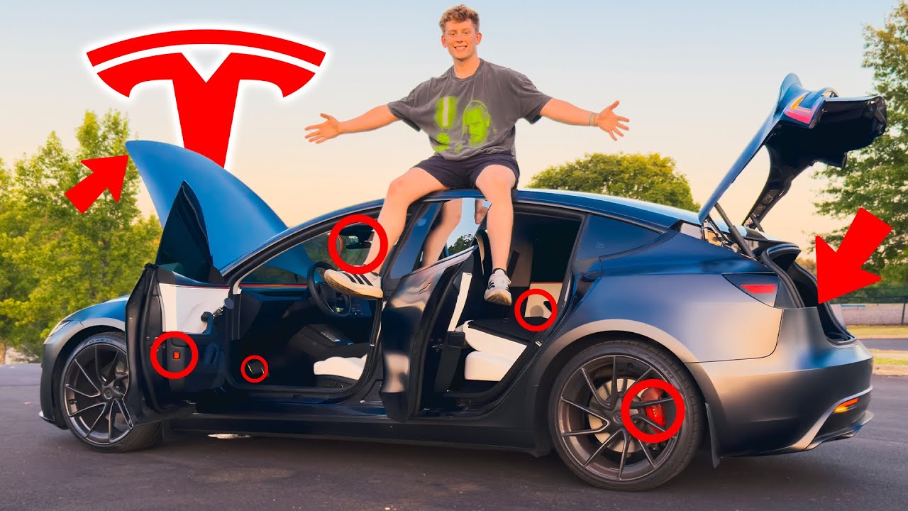 All My Tesla Model 3/Y Accessories + Mods 2025 (Must Haves)⚡️