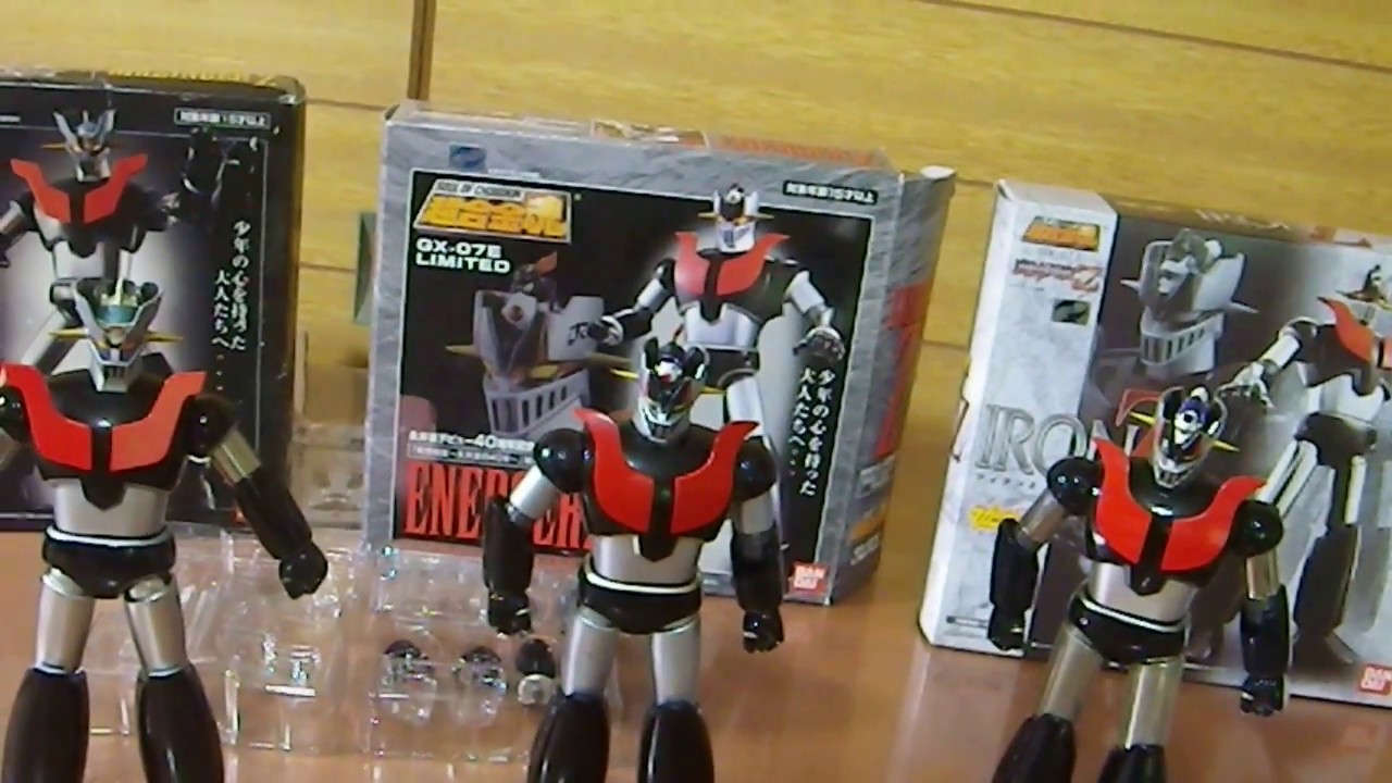 IMGP0001  Soul of Chogokin GX-07E Energer Z　GX-07I Iron Z　Mazinger Z (OVA Ver.) GX-07