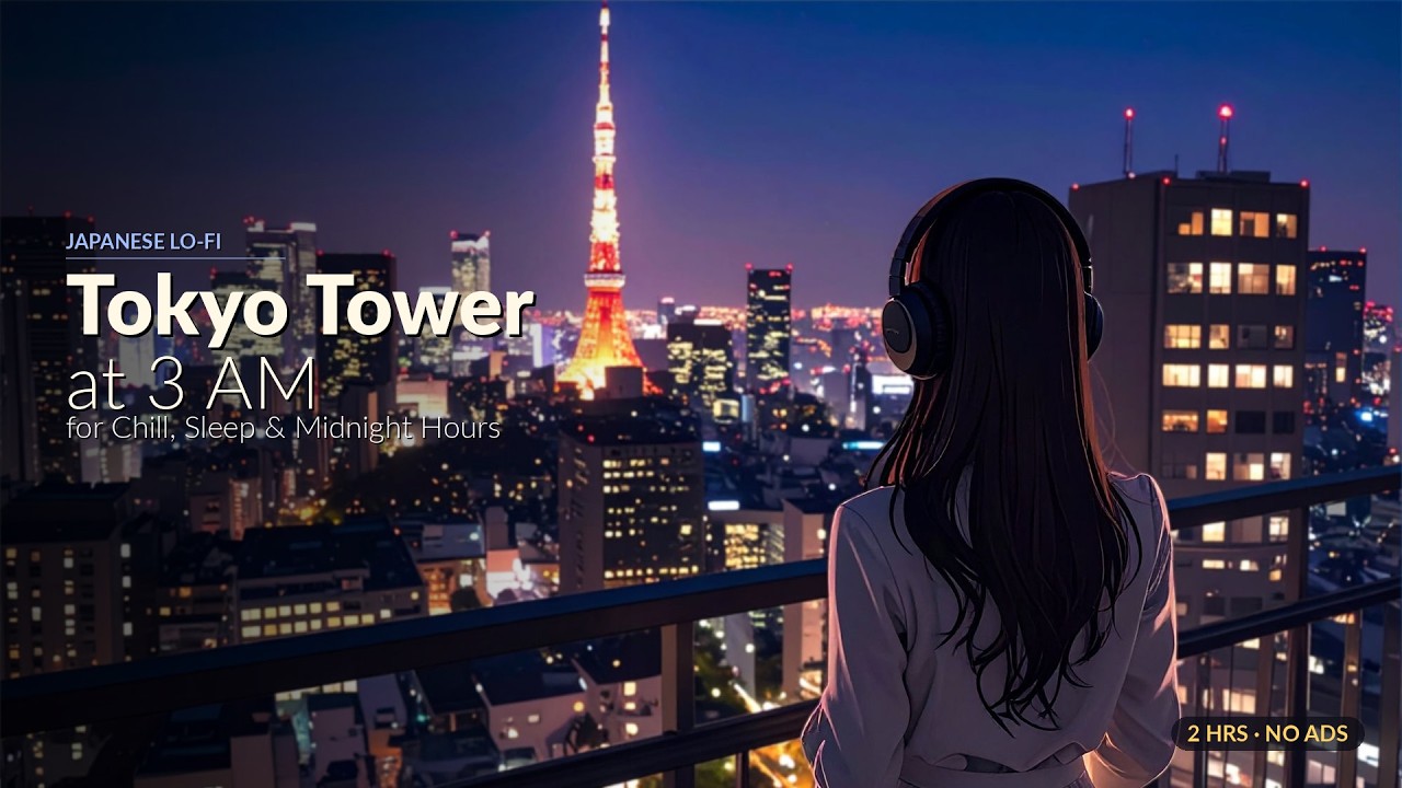 Tokyo Night City Pop 🌃 Chill Lo-Fi Beats for Relax & Study (2 Hour)