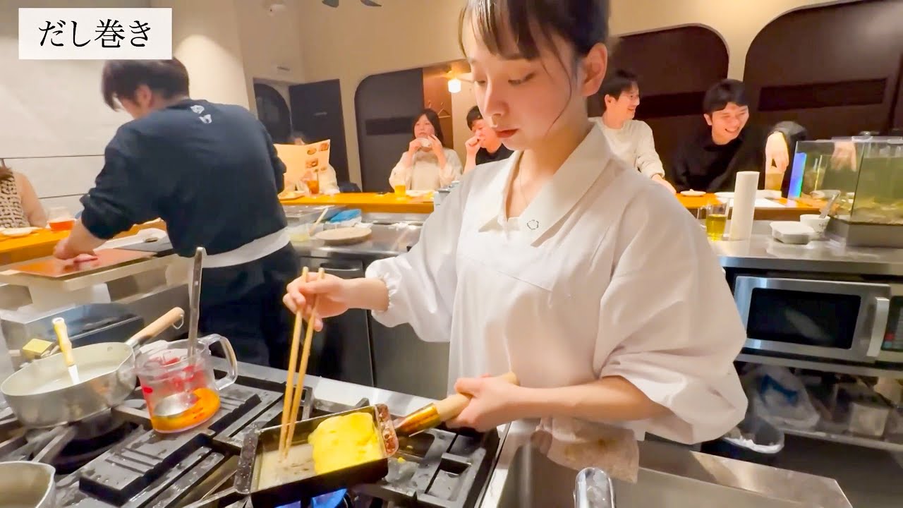 小倉NO.1繁盛店の２４歳女子料理人！信じられないほどの数のお客を素敵な料理でもてなす！