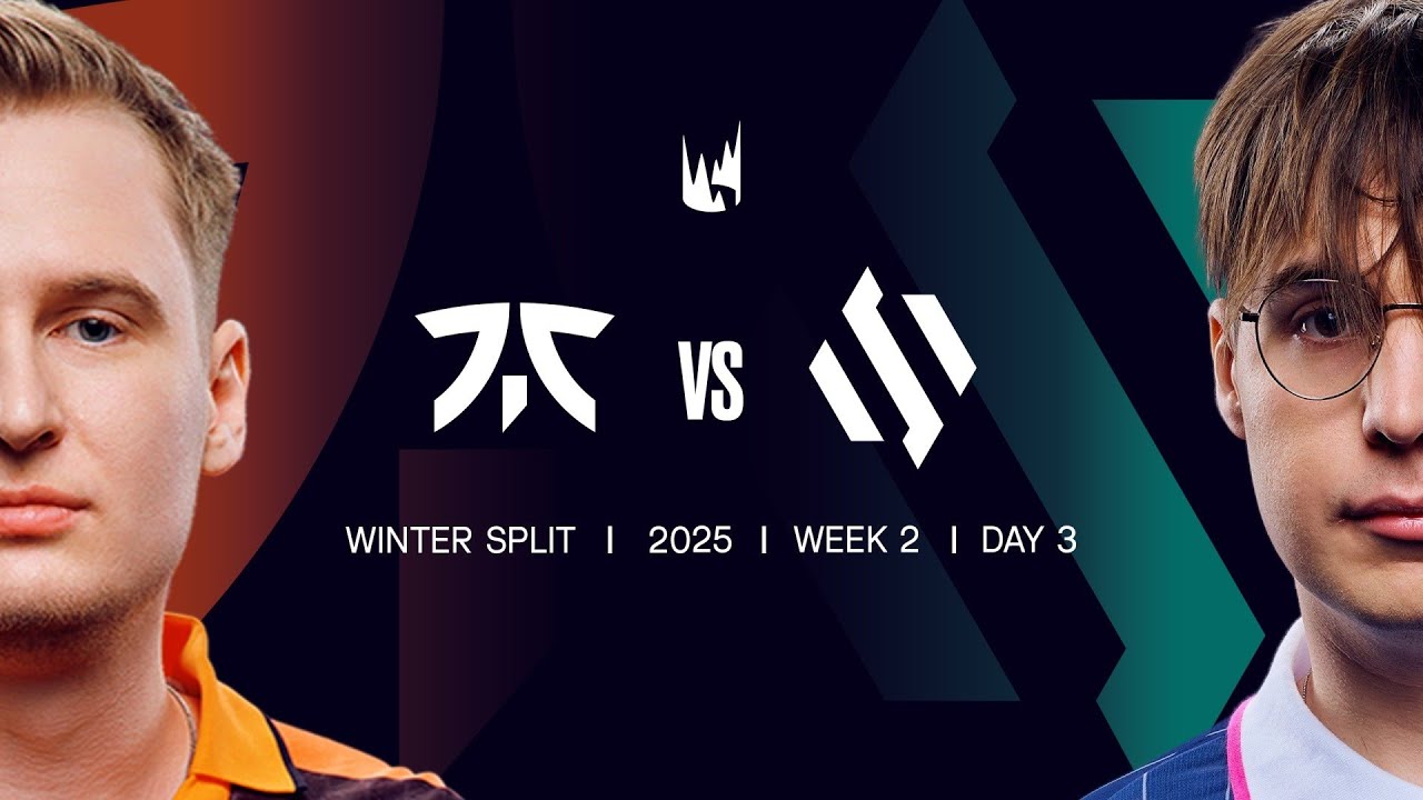 FNC v BDS | 2025 LEC Winter | Week 2 Day 3 | Fnatic vs. Team BDS
