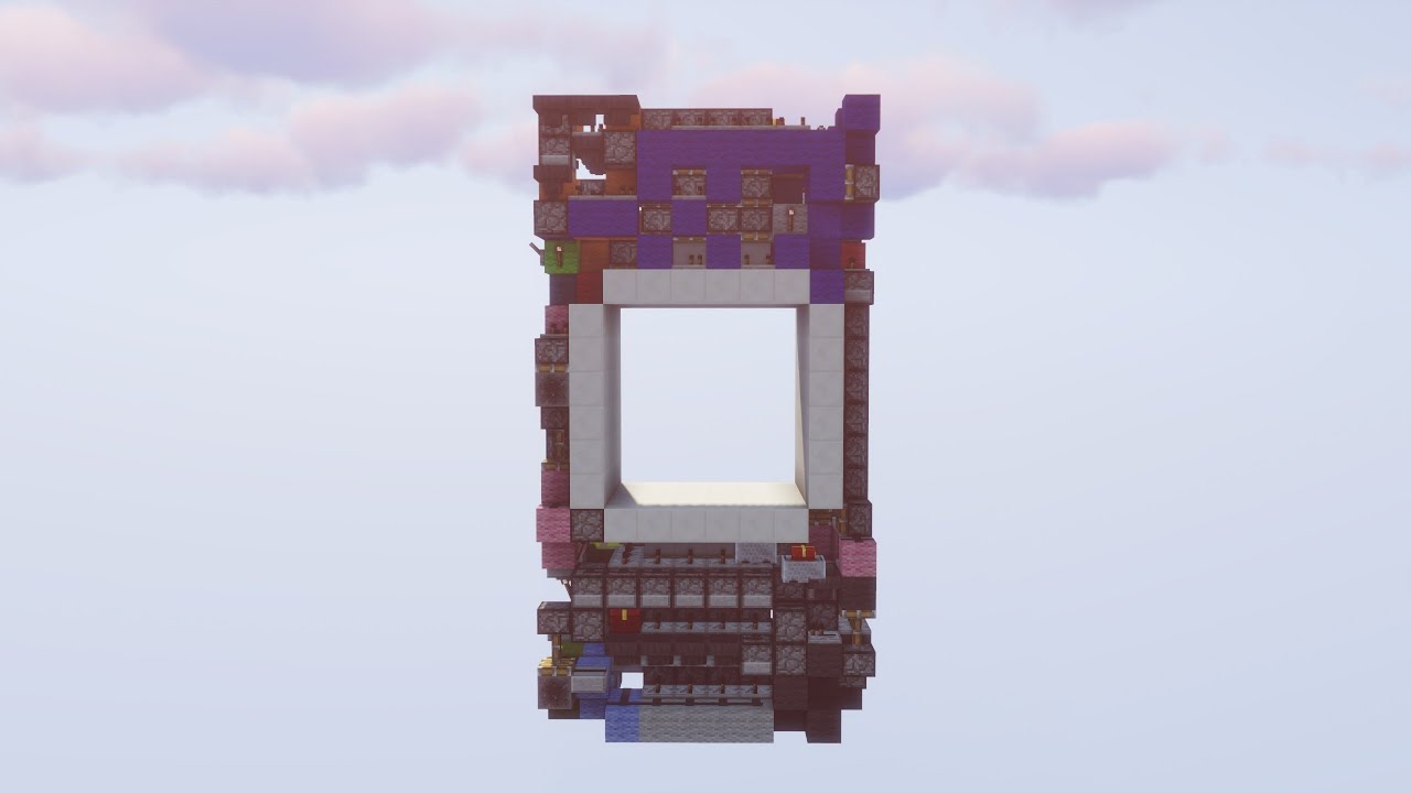Small 6x6 Observerless Door, 1140 Blocks