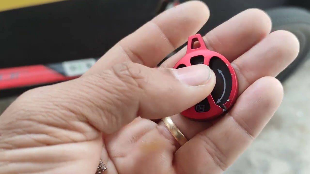 O plano de mudar a trava remota para manual foi por água abaixo.