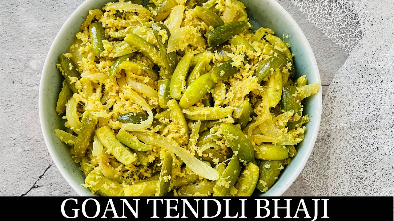 Simple Goan Tendli Bhaji Recipe | Goan Tendli Bhaji | Ivy Gourd Vegetable |Goan Recipes- By Natasha