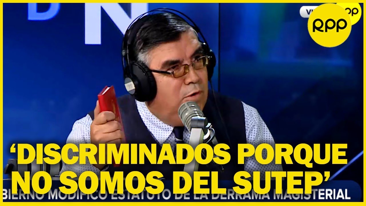 DERRAMA MAGISTERIAL: congresista Paredes acusa de 