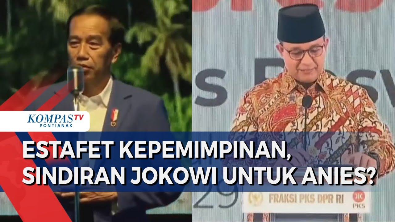 Jokowi Sebut Estafet Kepemimpinan bukan Meteran Pom Bensin, Sindiran untuk Anies?