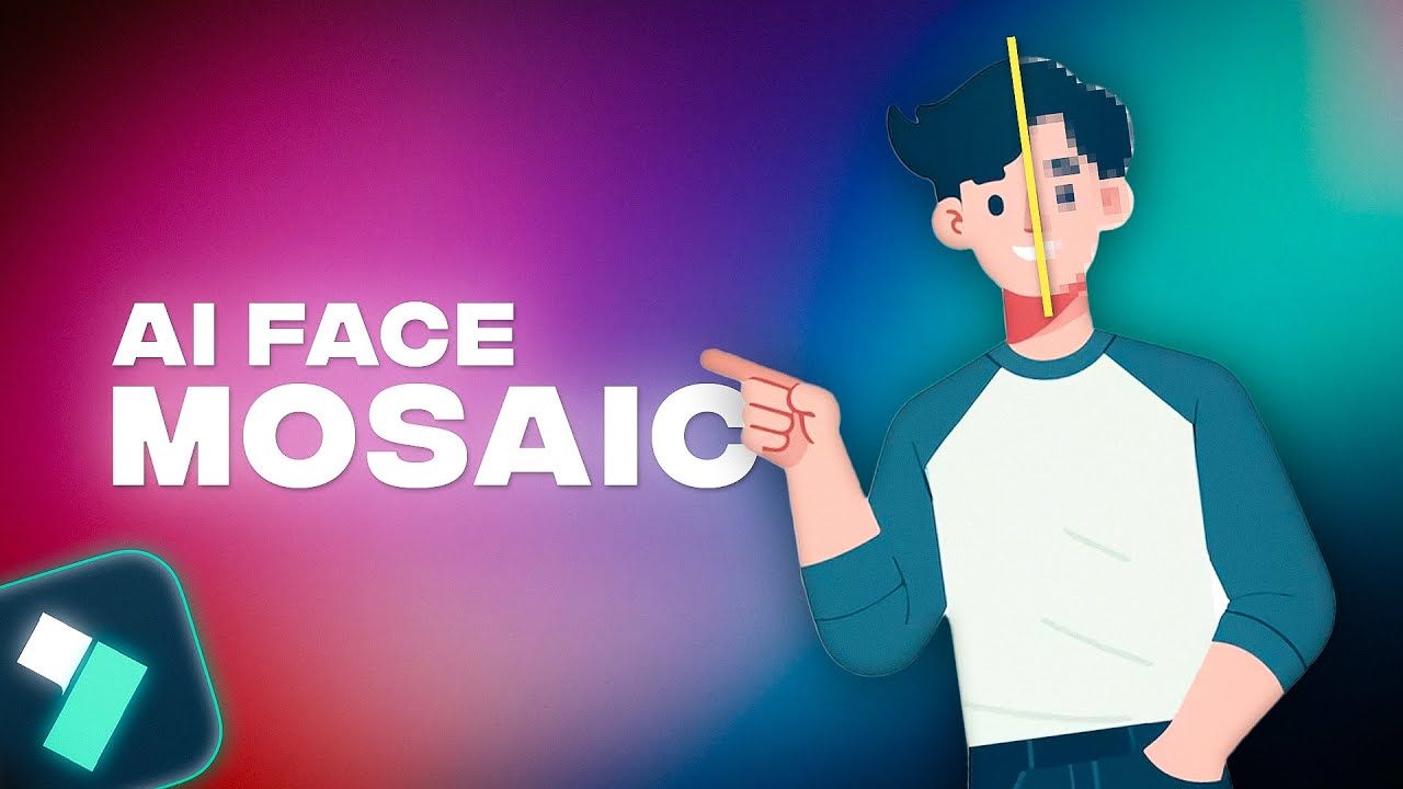 Filmora 14 - How to Use the AI FACE Mosaic Feature | Beginners Guide