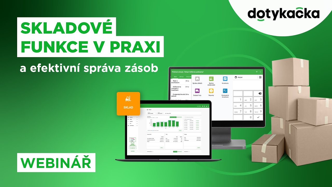 WEBINÁŘ – Skladové funkce v praxi a efektivní správa zásob