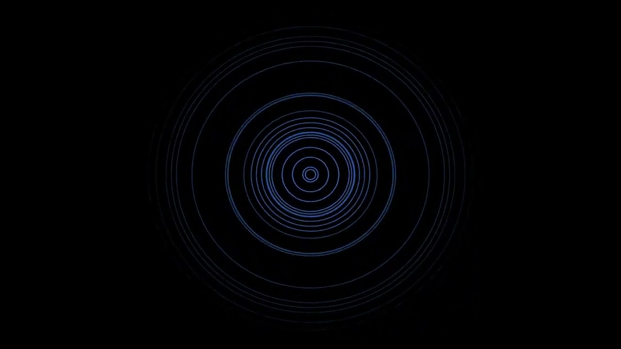 pulsing rings - smooth animation - satisfying loops