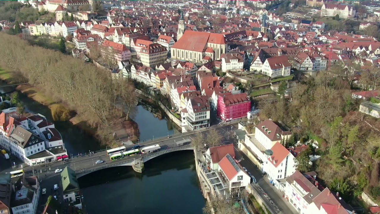 Tübingen von oben / Tübingen by drone / dji mavic 2 zoom