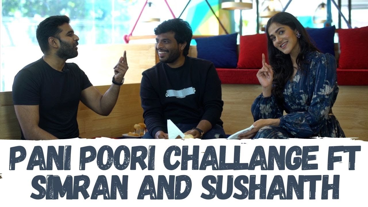 PAANI POORI CHALLENGE ft SUSHANTH & SIMRAN | BOMBHAAT | Coffee in A Chai Cup